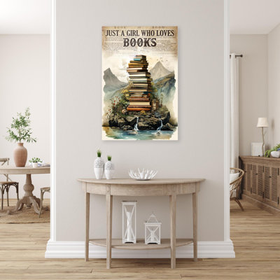 Une fille qui aime les livres 1