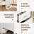 47 Inch Home Office Computer Desk ,Small Desk,with 3 Drawers  &Storage File Cabinet-1558529096