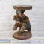 Tabouret décoratif en bois hello éléphant Tektas