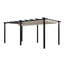 10x20ft Aluminium Pergola with Retractable Roof-519771212-519771210