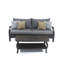 Barcelo 5 Piece Rattan Sofa Set with Cushions-347382063