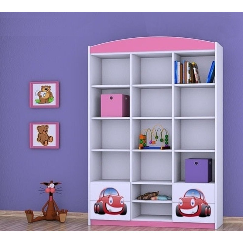 Orlando 183cm H X 132cm W Kids Cube, Pink