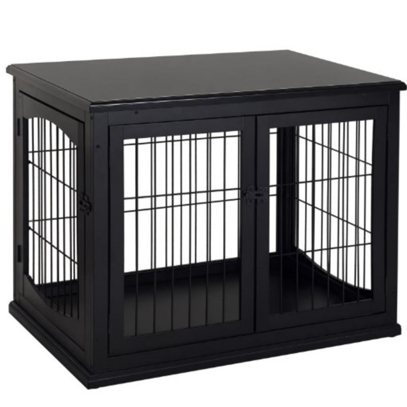Niche pour chien avec plateau