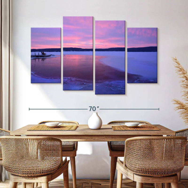 Alvord Purple And Pink Sky, 42" H x 68" W