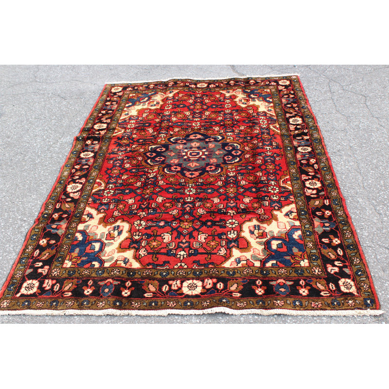Tapis oriental rouge 4X7