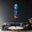 Peinture décorative en verre trempé