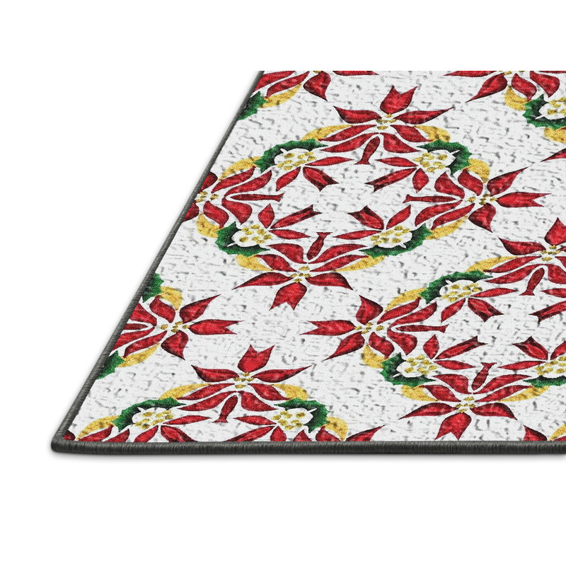 Tapis rouge Christmas, Rectangle 3 pi x 5 pi