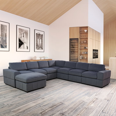 Rayiona 8 - Piece Upholstered Corner Sectional