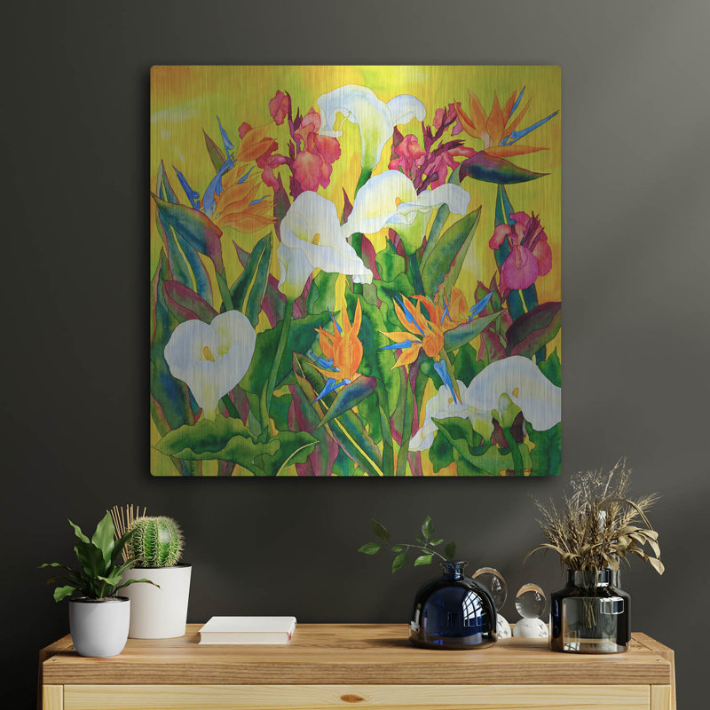 «Beautiful Santa Barbara- Square» par Carissa Luminess, H 24 po x l 24 po