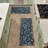 Laura Ashley Aria Floral Border Chenille Machine Washable, Slip Resistant Accent and Runner Rugs