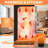 Portable Infrared Steam Sauna Box For Home, Personal Warm Sauna Tent With Red Light Function, 3L/1200W Steamer, Remote Control, Folding Chair, Indoor Home Spa Relaxation, 32" X 32" X 71"
