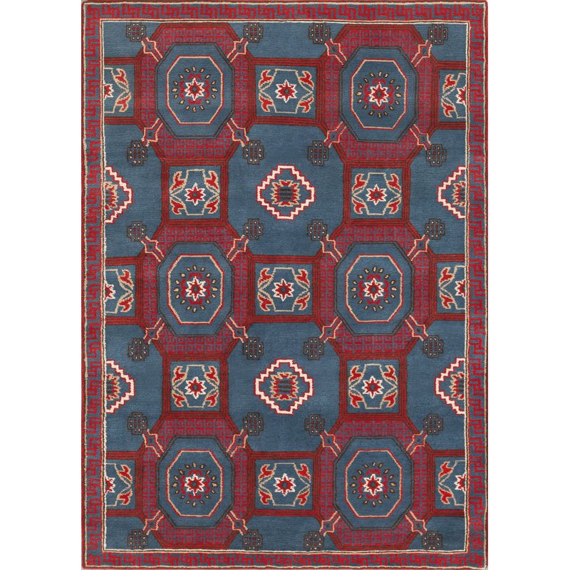 Mesa Wool Southwestern Area Rug, Rectangle 3' x 6'