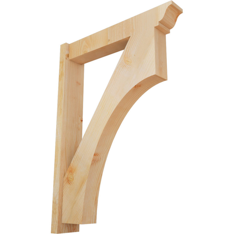 Persienne en bois Westlake, Sapin Douglas de 6 po (sciage brut), P 30 po x H 42 po