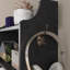 Table de chevet avec station de charge, table de chevet haute de 55 po avec armoire de rangement et tablettes réglables-592118322