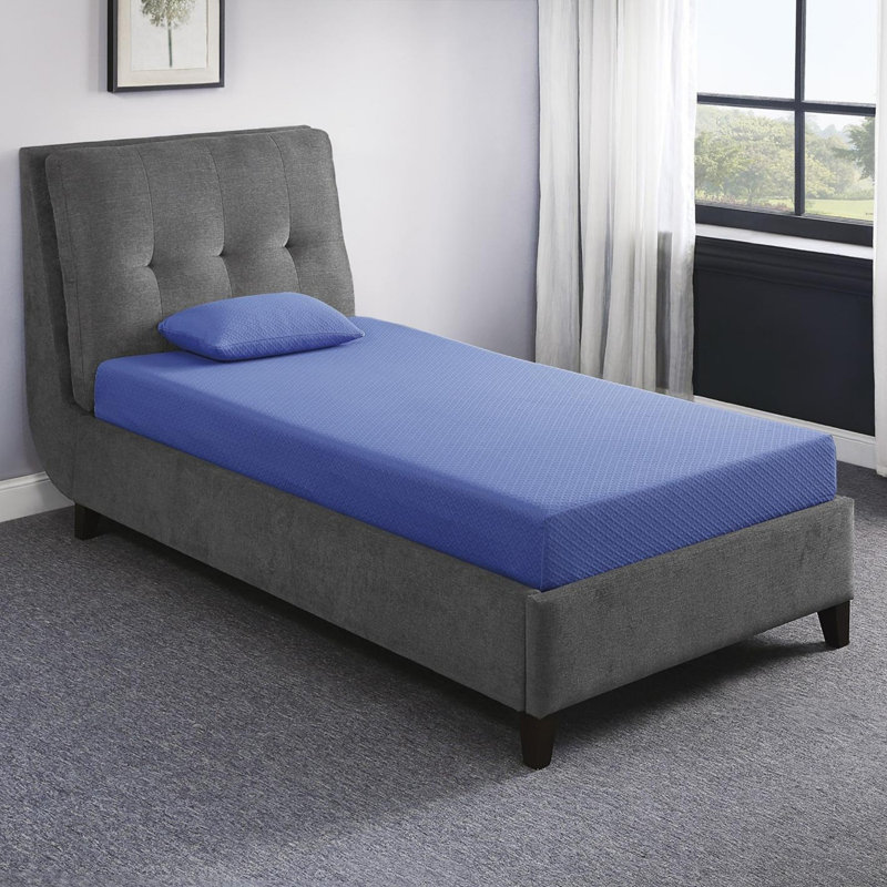 Ensemble de matelas et d'oreiller en tissu respirant, Lit simple