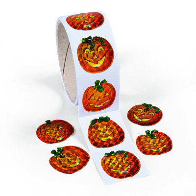 Paper Halloween Stickers