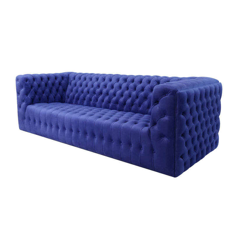 Canapé Vicenza, Bleu velours