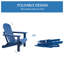 Chaise pliante Rosecliff Heights Carloss