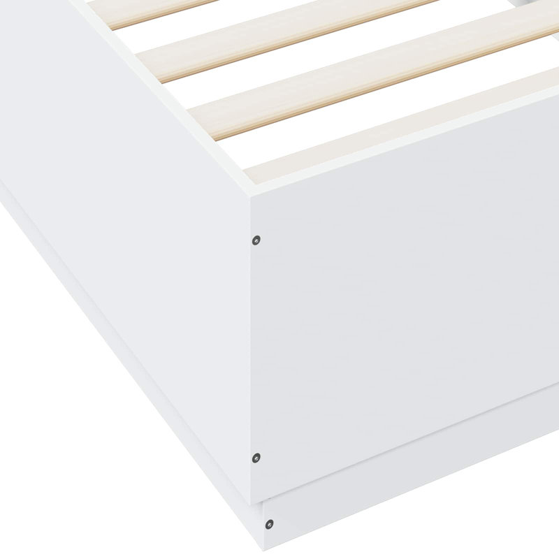 Bed Frame, White