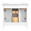 Meuble-lavabo 36 po avec lavabo en céramique-642989573