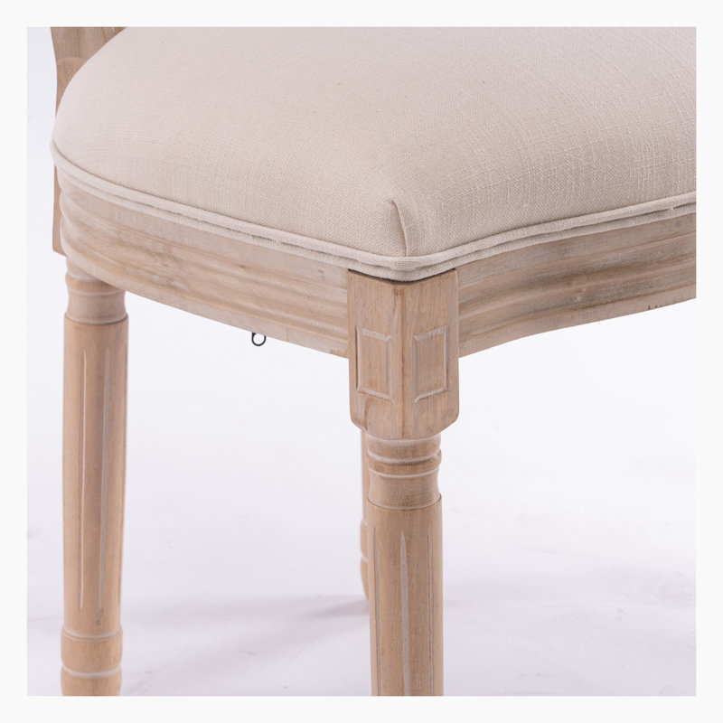 Tabouret en bois massif 29,9 po