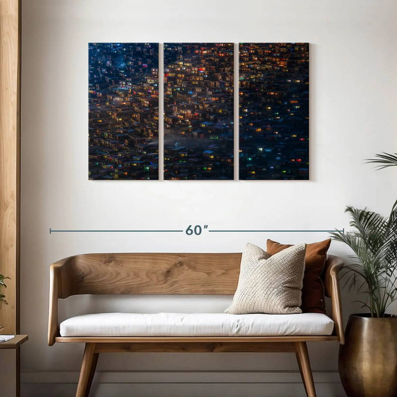 Night, 28" H x 45" W