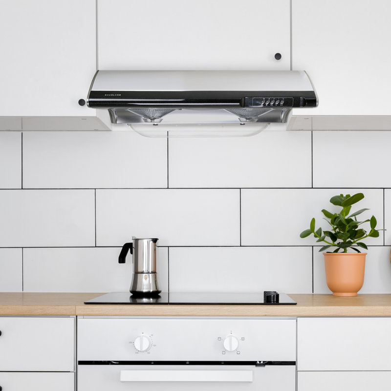 Hauslane 30" Stainless Steel Convertible Under Cabinet Range Hood