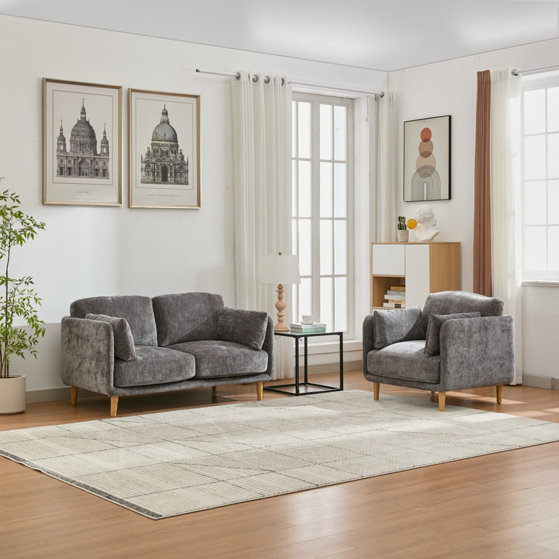 3 Seater Fabric Settee