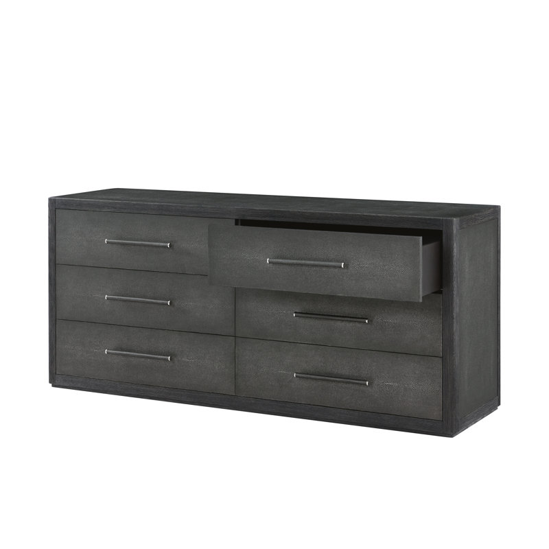 Maxwell 6 - Drawer Dresser, Obsidian