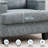 Upholstered Armchair with Armrest Interior Storage-1173430868