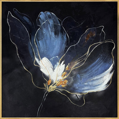 Art mural sur toile Nocturnal Bloom II
