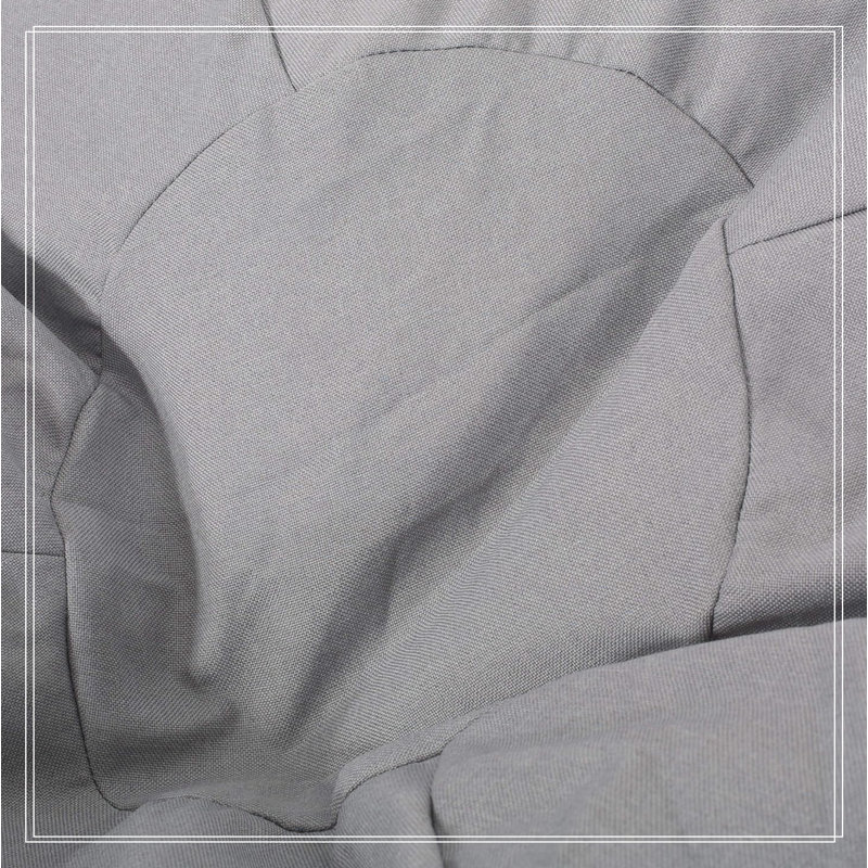 Versatile Bean Bag for Ultimate Relaxation and Home Comfort, Light Grey
