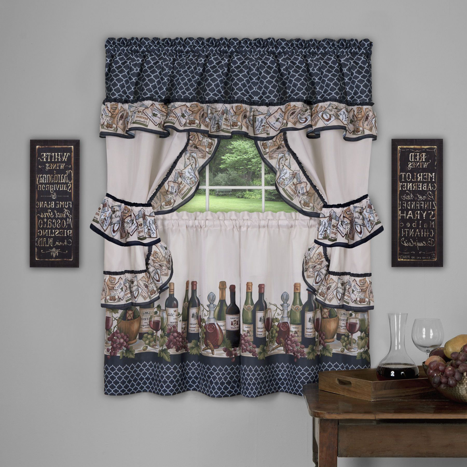 Lark Manor Annyssa Kitchen Curtain Wayfair