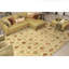Tapis oriental ivoire / vert / rouge noué à la main Elegance-90051611