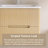 24 Inches Wall-Mounted Bathroom Vanity Set With Ceramic Integrated Top-286699463