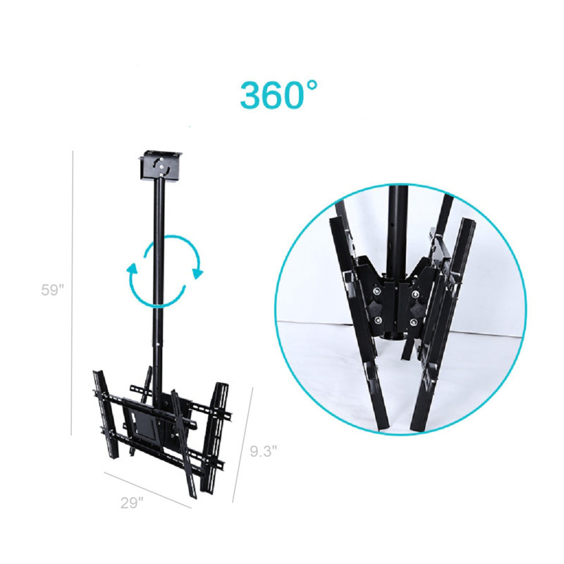 FixtureDisplays Multi-Screen Ceiling Mount