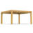 Wilson 54"W Wood Square Dining Table, Transitional Style, Seats 8-1672236690