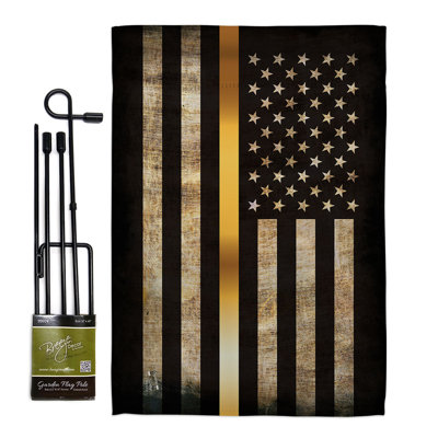 Ensemble de drapeaux 2 côtés 18,5 x 13