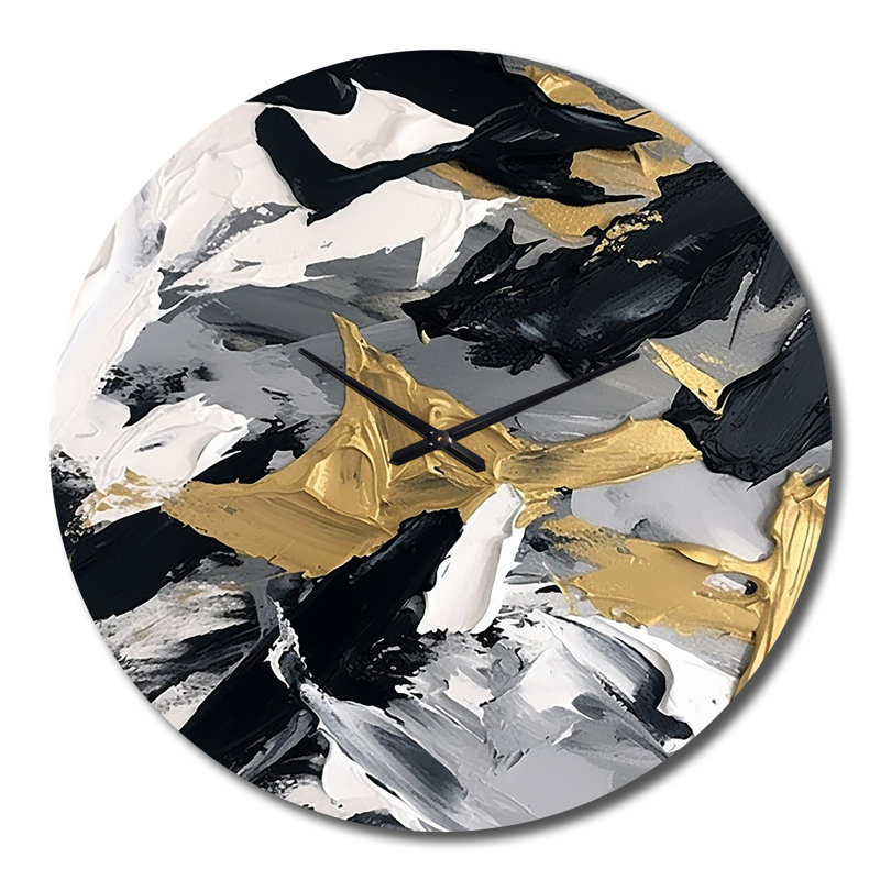 Horloge murale Waves Of Midnight Passion, Grand
