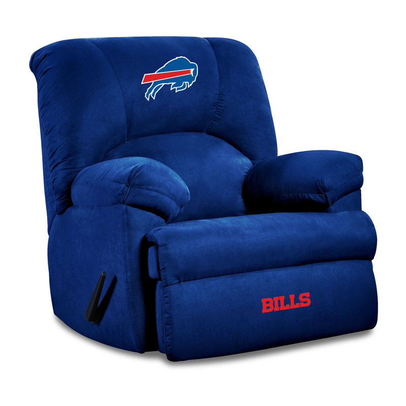 NFL Upholstered Recliner, Buffalo Bills