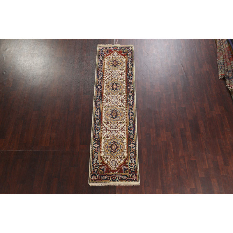 One-of-a-Kind 2' 7''X9' 7'' New Age Runner Wool Area Rug in