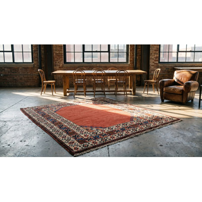 Tapis Kazak rustique uni