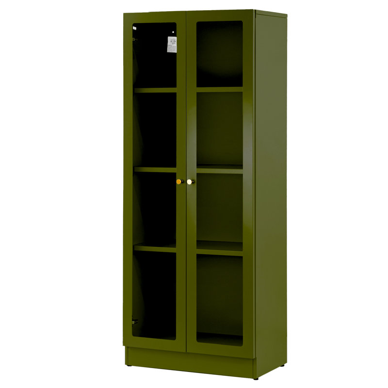 Armoire de rangement à 3 tablettes Harville, Vert foncé