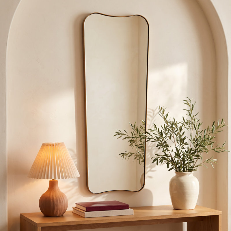 Capra Metal Elongated Wall Mirror