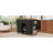 85.5" Kitchen Island with Extendable Dining Table-1489098173