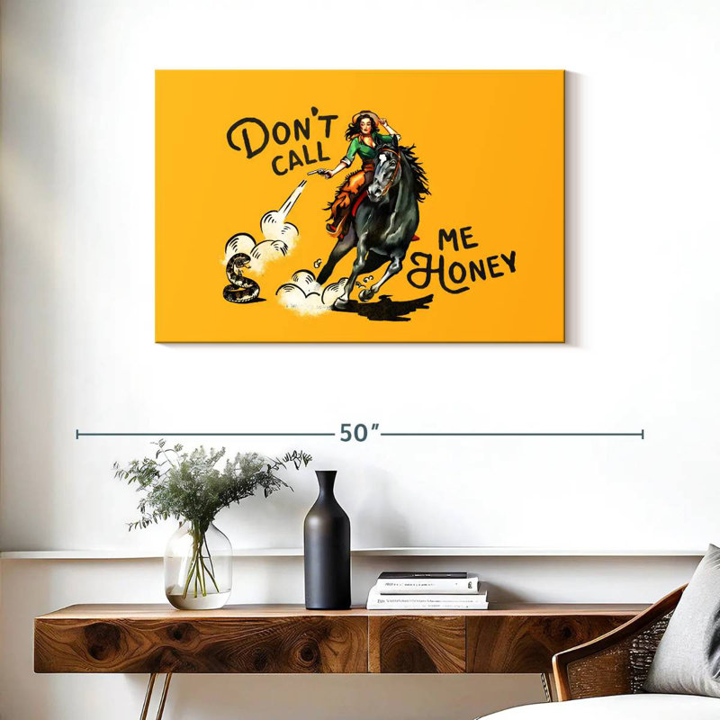 Lelar Don't Call Me Honey, 24" H x 36" W