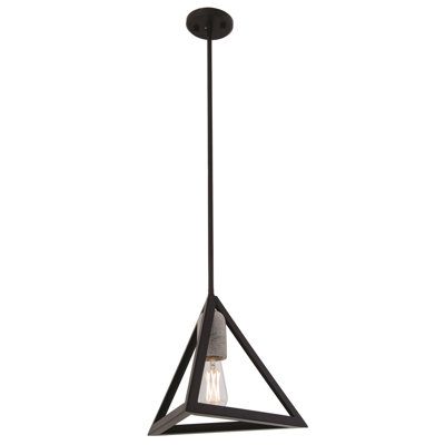 Luminaire suspendu géométrique 1 lumières simple Muneeb