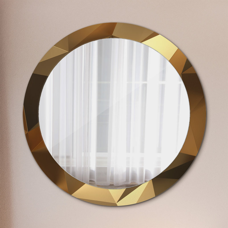 Huldar Glass Flat Wall Mirror