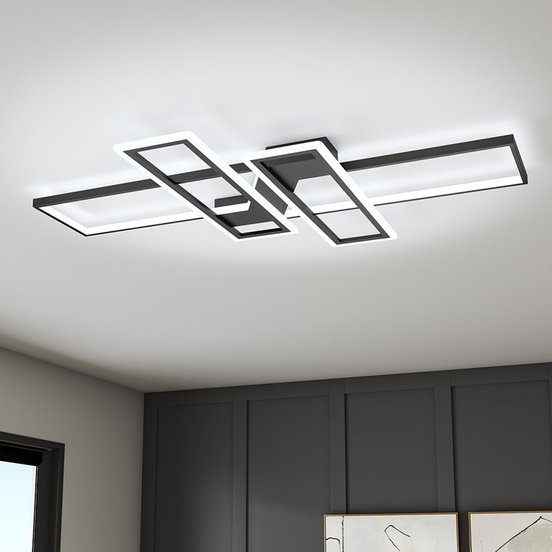 Avron Flush Mount, 6cm H x 90cm W x 59cm D