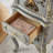 Gray+Gold Free Form Solid Wood+Steel Media Players